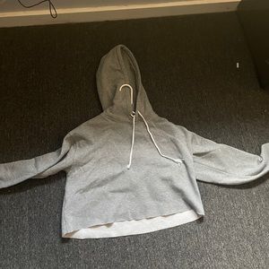 cropped hoodie